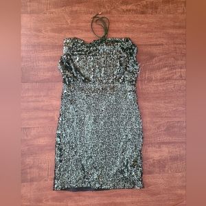 Green Sequin Dress